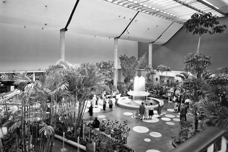 The Cherry Hill Mall, shown here in 1963, was the Philadelphia region’s first indoor mall.