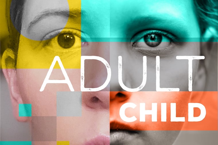 Andrea Ashley started her podcast "Adult Child" during the pandemic, in March 2021.