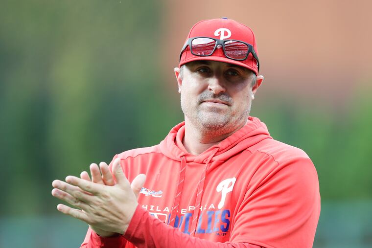 Chris Young won't return as the Phillies' pitching coach next season.
