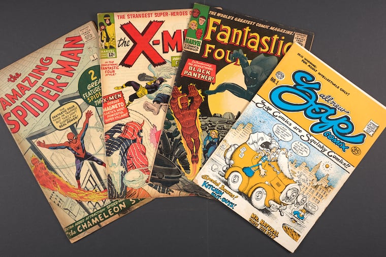Penn alumnus Gary Prebula donated 75,000 comic books to Penn Libraries, including valuable Spider-Man and X-Men issues.