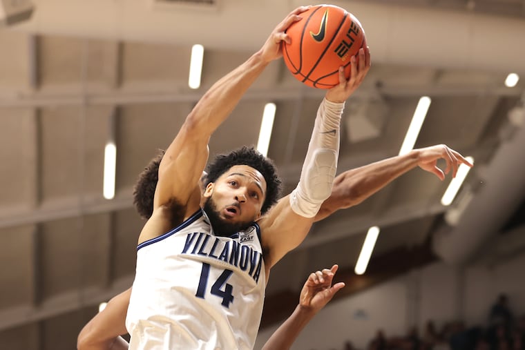 Villanova's Caleb Daniels helped get the Wildcats out of a slumber against Georgetown.