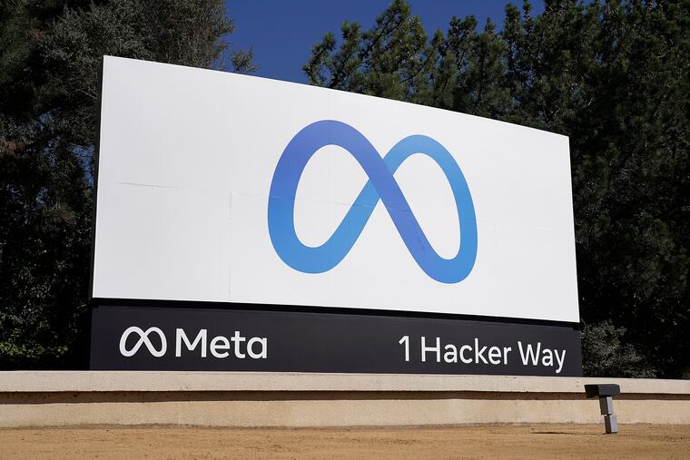 The Meta company headquarters in Menlo Park, Calif.