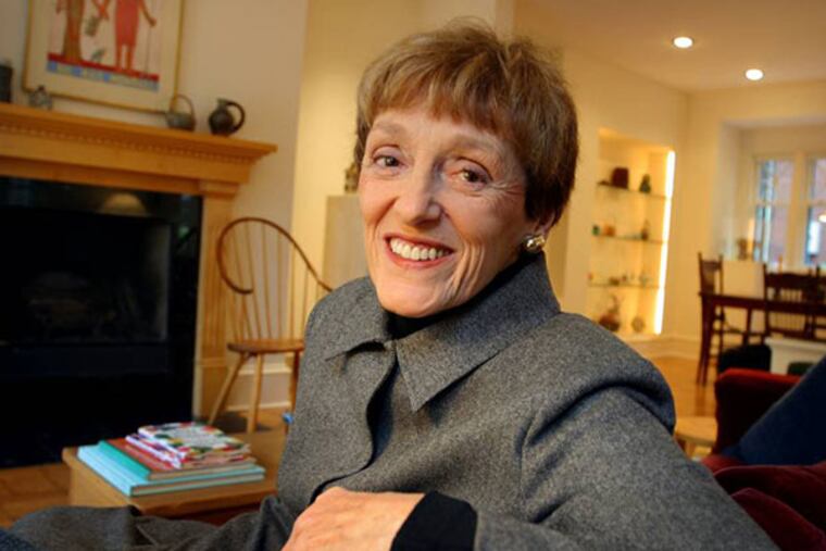 In this Oct. 30, 2002 photo, Joan Mondale poses for a photo at her home in Minneapolis. Mondale, who burnished a reputation as "Joan of Art" for her passionate advocacy for the arts while her husband was vice president and a U.S. ambassador, died Monday, Feb. 3, 2014. She was 83. (AP Photo/The Star Tribune, Brian Peterson)