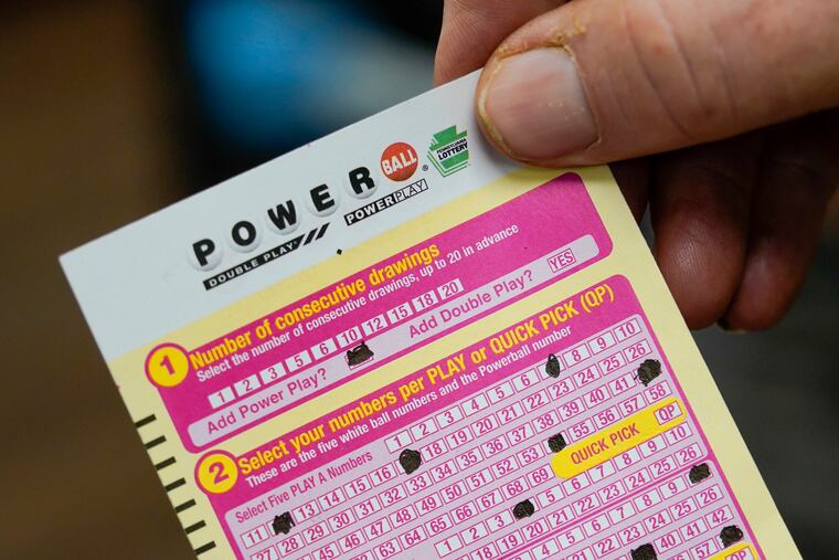 A scan card for a November 2022 Powerball drawing.