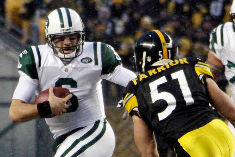 Mark Sanchez has led the Jets to the AFC championship game in each of his first two seasons.