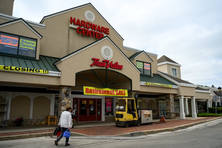 The Hardware Center in Paoli, Pa., pictured on May 3, 2024, has become a staple in the Chester County community, and customers say they feel a sense of loss at news of its closure next month.