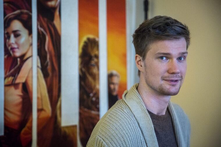 Finnish actor and Penn State grad Joonas Suotamo was in Philadelphia on Monday to talk about his role as Chewbacca in the upcoming film “Solo: A Star Wars Story.” Suotamo took the role over from actor Peter Mayhew.