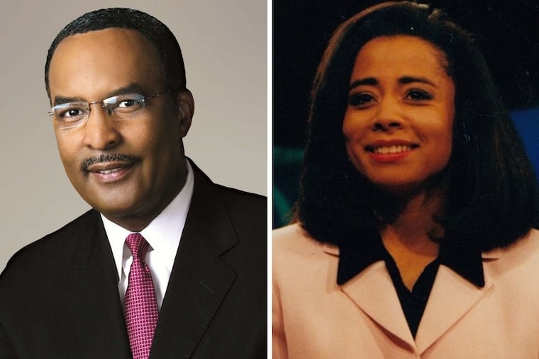 Racist comments made by CBS executive about CBS3 anchor Ukee Washington, left, were highlighted in a recent report from the Los Angeles Times. Former Philly news anchor Renee Chenault Fattah recalls her experience of discrimination in the broadcast news industry.