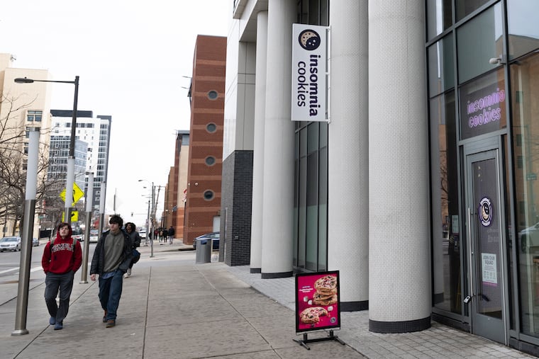 Police investigated an incident at Insomnia Cookies on the 1300 block of Cecil B. Moore Avenue in Philadelphia in which students were accused of posing as ICE agents.