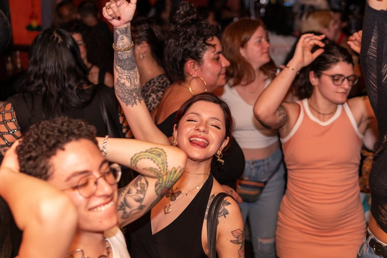 A shot from Sazón's Bad Bunny party at Club 624 in Bella Vista in February.