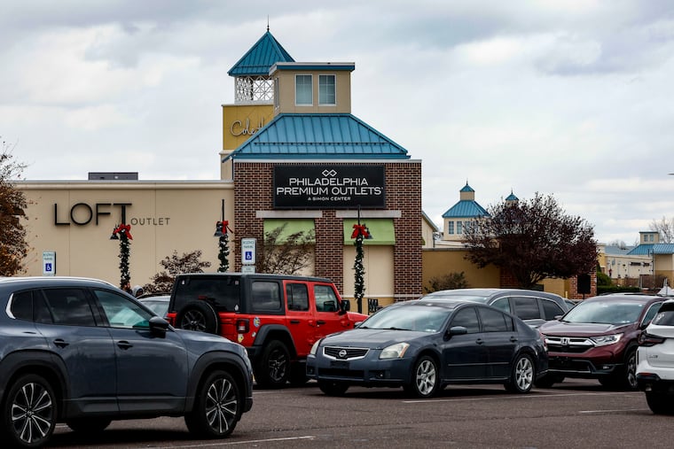 Philadelphia Premium Outlets in Pottstown, Montgomery County.