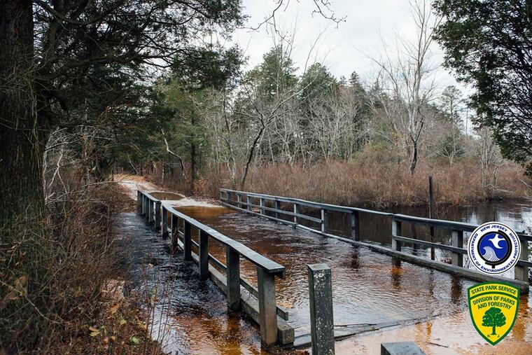 Ephraim's Bridge on Burnt House Road near Atsion Recreation Area.