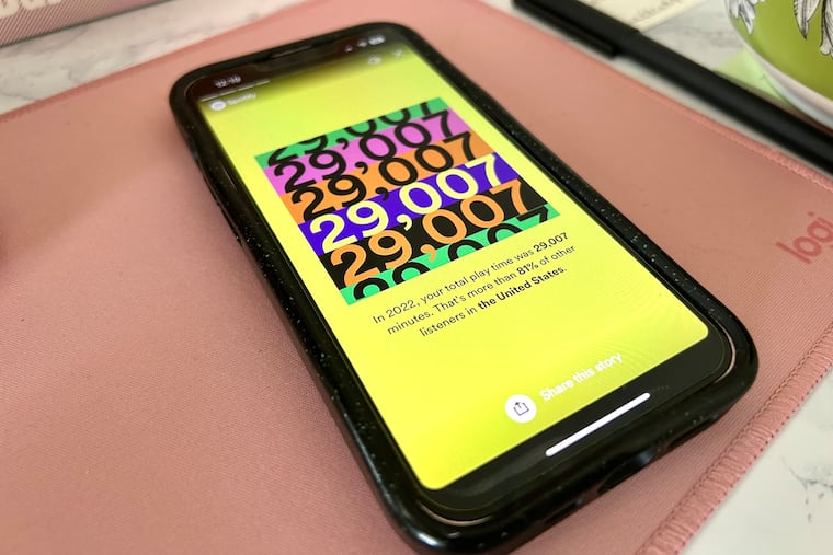 Spotify Wrapped — the annual compilation of users' most listened to tracks on the music streaming platform — dropped Wednesday.