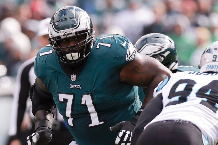 Former Eagles offensive tackle Jason Peters.