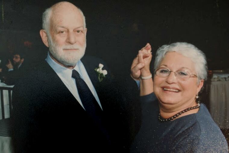 James Joseph Orlow with wife Eva Katz Orlow.