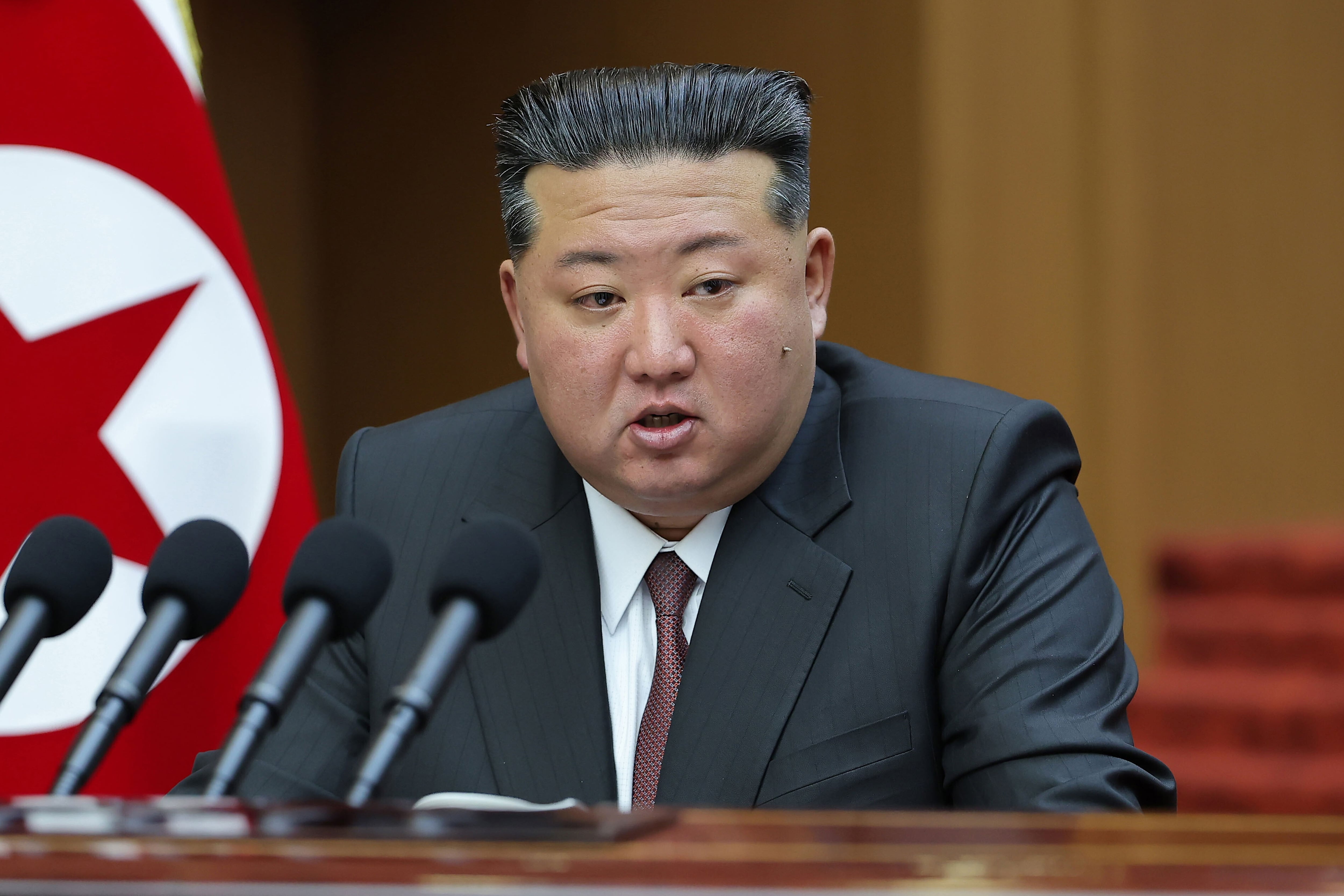 North Korean leader Kim showcases new warship ahead of visit by China's Xi