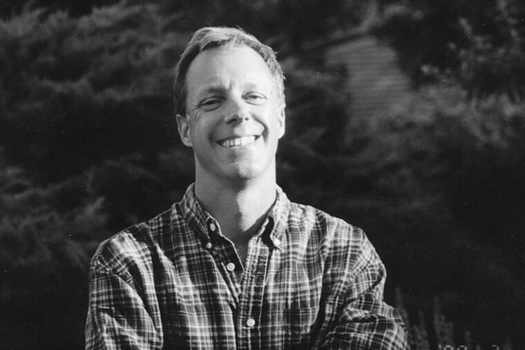 Steven Petrow in Westport, Connecticut, in 2002. MUST CREDIT: Courtesy of Steven Petrow