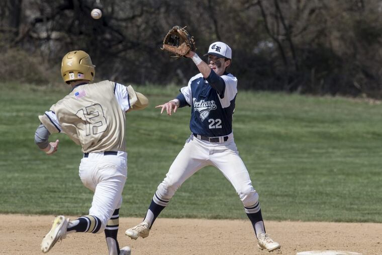 Council Rock North senior middle infielder Cavan Tully (22) will continue his baseball career at Binghamton.