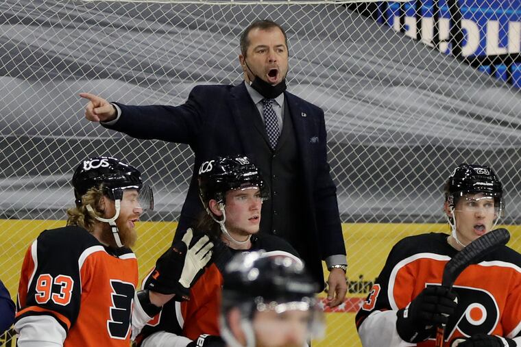 Alain Vigneault's Flyers will need to tighten things up in the second half if they want to return to the playoffs.