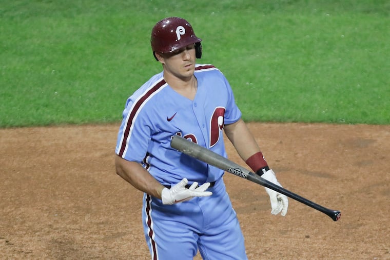 Losing catcher J.T. Realmuto to injury has been a big blow.