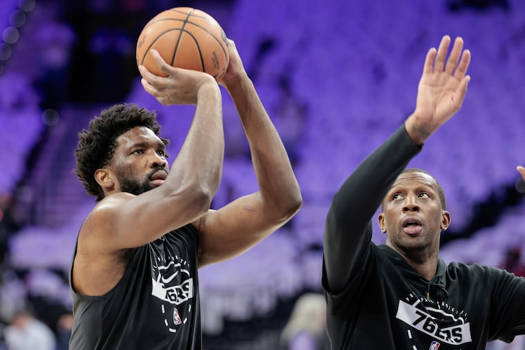Sixers center Joel Embiid will return from ankle and hip soreness to play in Game 3 of his team's second-round series.
