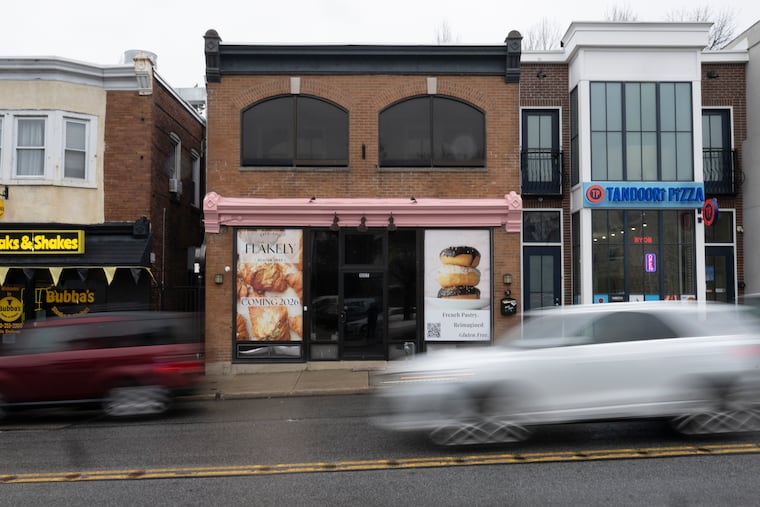 Gluten free bakery Flakely will move operations from 220 Krams Ave. in Maanyunk to a storefront at 1007 W. Lancaster Avenue in Bryn Mawr, Pa. come February 2026.