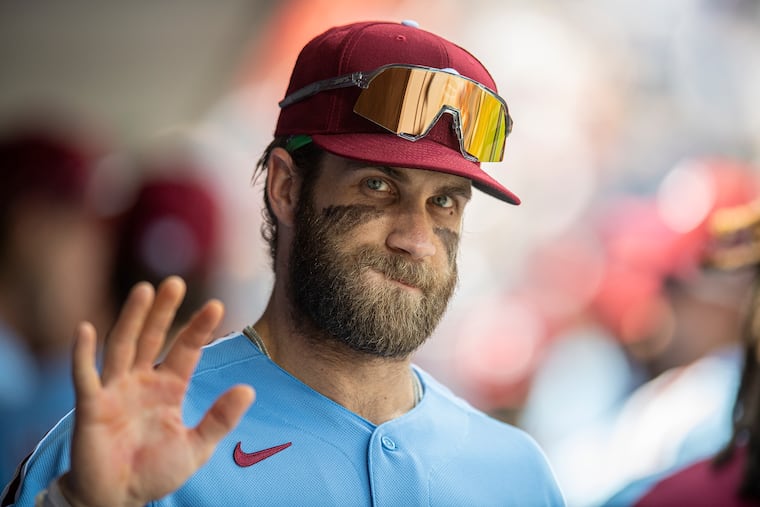 Bryce Harper has not been in the postseason since 2017 or the All-Star Game since 2018. But he remains one of baseball's biggest stars.