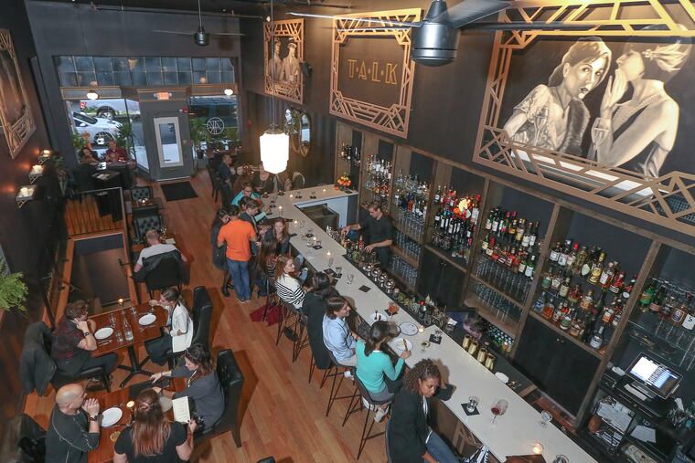 Talk restaurant at 2121 Walnut St.