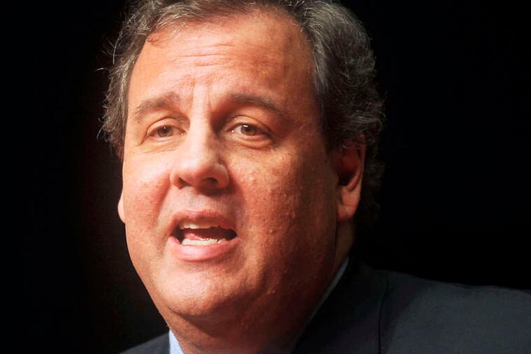 Gov. Christie , as chairman of the Republican Governors Association, will appear in support of GOP candidates. TOM GRALISH / Staff Photographer