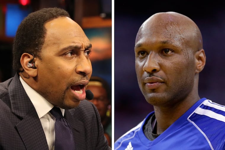 ESPN host Stephen A. Smith was forced to pull back after ranting that former NBA star Lamar Odom “was on crack.”