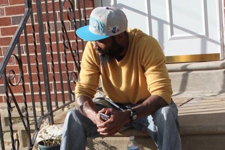 Aaron Crump, the son of Philadelphia basketball star Hank Gathers, believes that only now, at this stage of his life, is he able to live outside of his father's shadow.