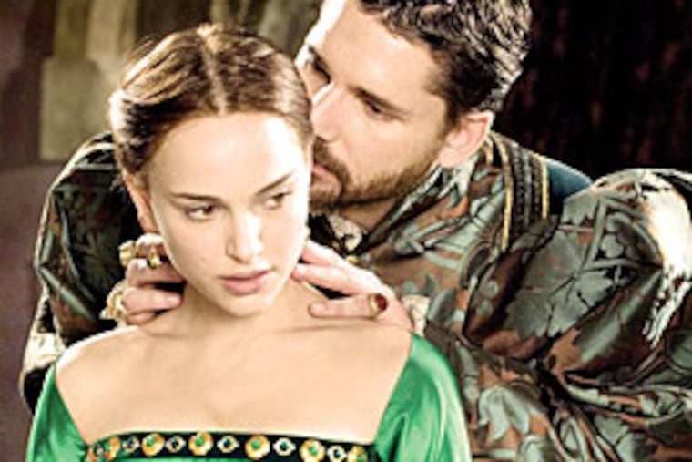 "The Other Boleyn Girl" stars Natalie Portman as that minx, Anne Boleyn, who enchants and entraps Henry VIII, played by Eric Bana.