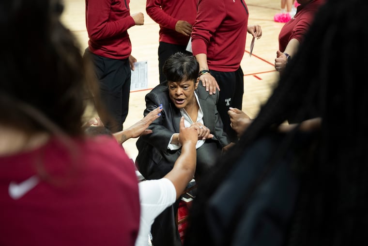 Temple coach Diane Richardson says her team is still learning "how to put four quarters" together.