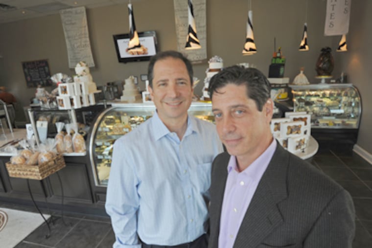 Co-owners Jay Roseman (left) and Barry Kratchman bought Classic Cake in 2006. (April Saul / Staff Photographer)