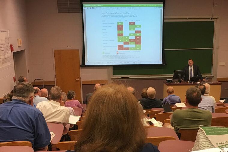 The American Association of Individual Investors (AAII) Philadelphia chapter holds events at Bryn Mawr College. (credit: AAII Philadelphia) Investment Chapter.