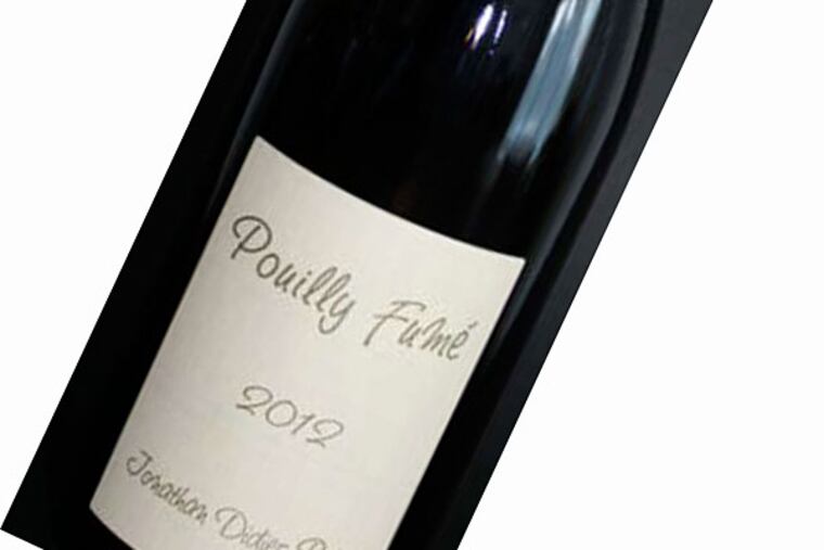 Jonathan Pabiot 2012 Pouilly Fumé