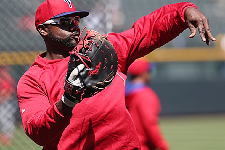 Phillies first baseman Ryan Howard. (David Zalubowski/AP)
