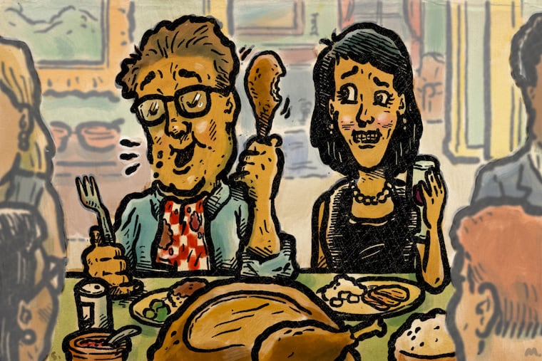 That awkward boyfriend at Thanksgiving.