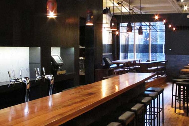 Bar at Tria Taproom, 2005 Walnut St. (Photo: Holley Robbins)