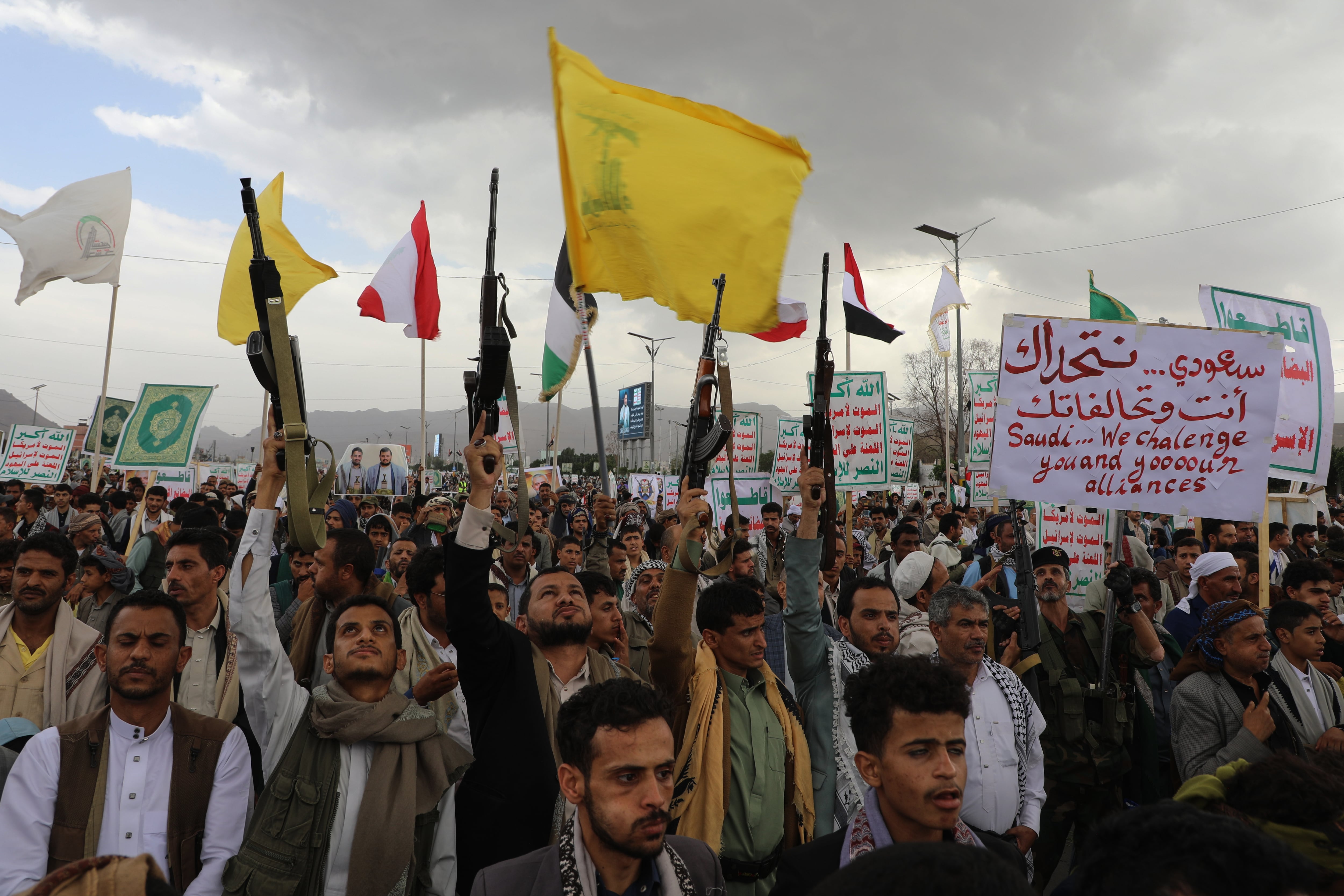 Iran is forging a new ring of proxies to threaten US allies in the Gulf, officials say