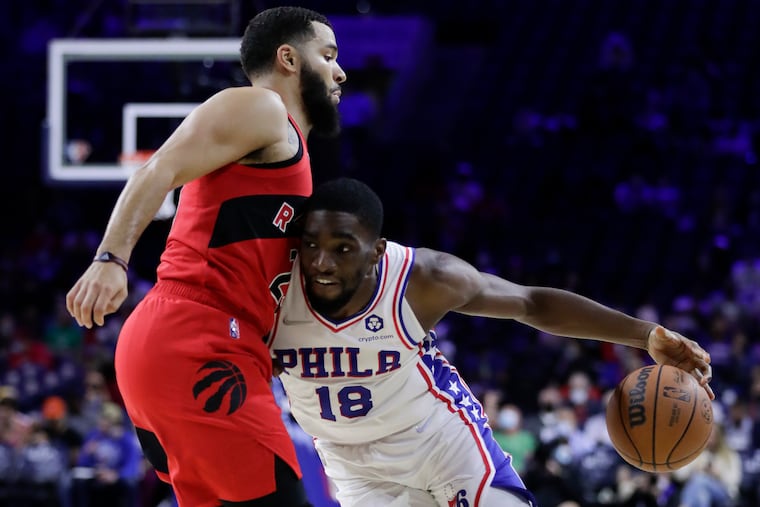 Shake Milton got the start at point guard on Thursday, scoring five points with four assists and two turnovers.