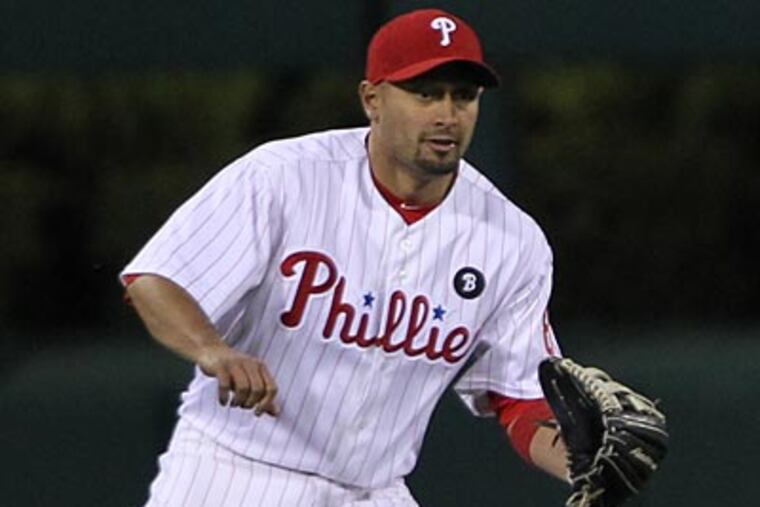 Shane Victorino is expected to be back in the Phillies' lineup Friday night against Pittsburgh. (David M Warren/Staff Photographer)