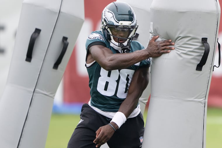 Eagles' wideout Darius Cooper has been singled out by coach Nick Sirianni for his ability to do the little things.