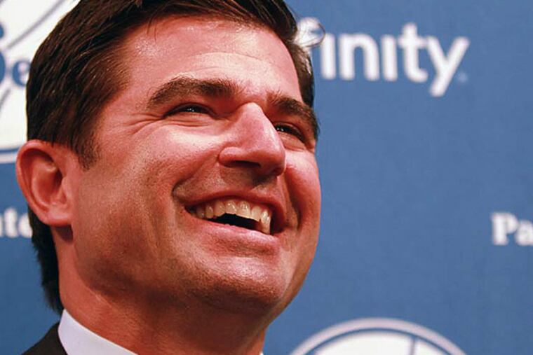 New Sixers' CEO Scott O'Neil. (David Swanson/ Staff Photographer)