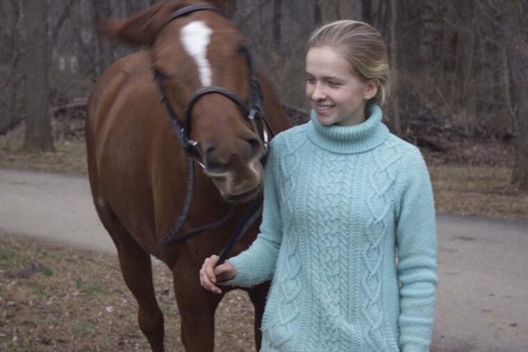 Annie Hillegas, 16, an Owen J. Roberts High School junior, was run over by a truck while walking her dog last week. Police are continuing to search for the driver.