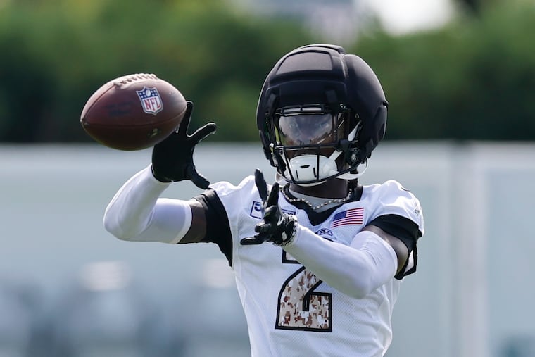 Cornerback Riq Woolen is among the big offseason additions to the Eagles roster.