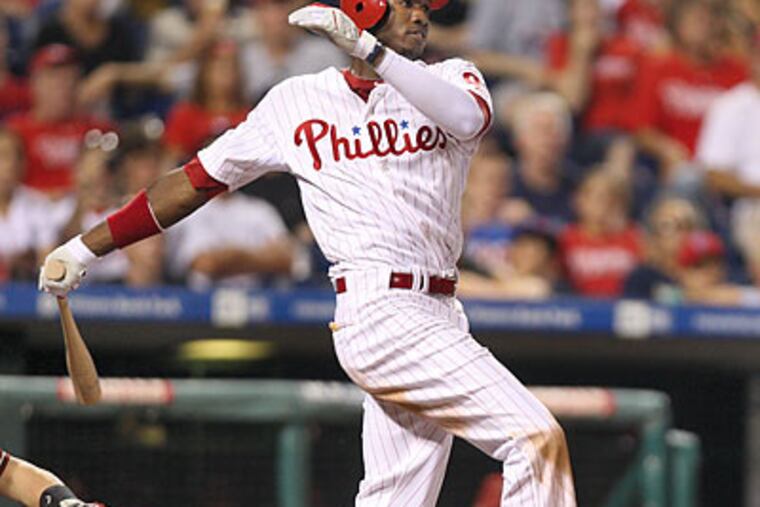 Domonic Brown has shown flashes of brilliance and inexperience with the Phillies. (David M Warren/Staff file photo)