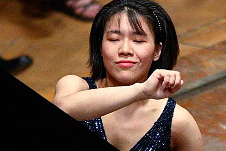Ching-Yun Hu, artistic director of the Phila. Young Pianists' Academy, performed Sunday with a quartet from the Chamber Orchestra. (PYPA CHING YUN HU)