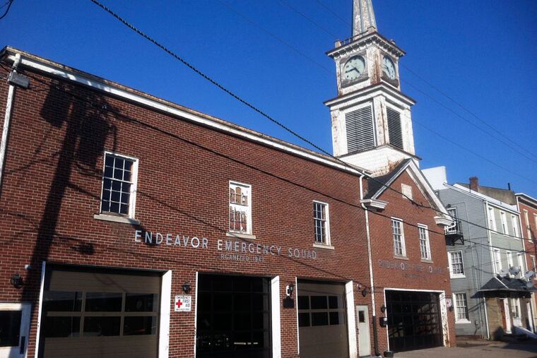 Brickwall Tavern and Dining Room, a trendy restaurant in Asbury Park, is opening its second location in Burlington City on Thursday in a restored historic fire hall. (Jan Hefler/Inquirer Staff)