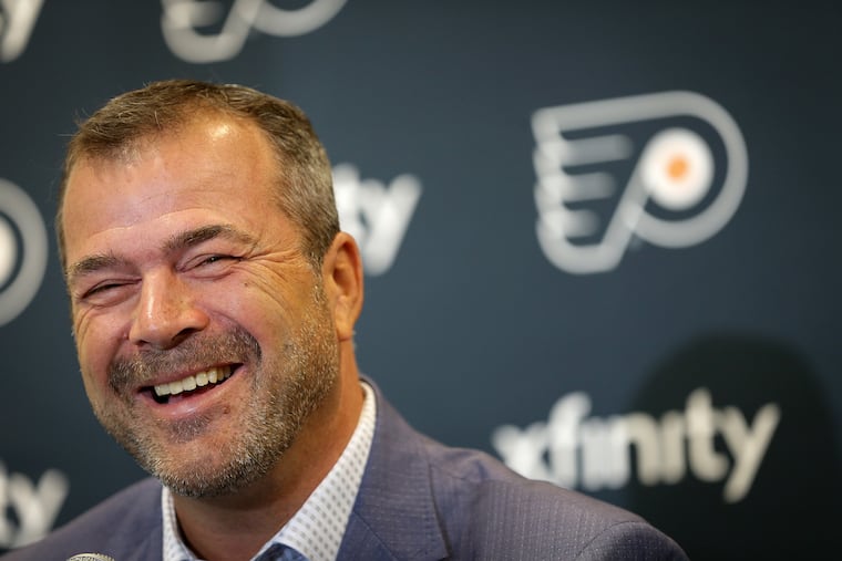 Coach Alain Vigneault will be trying to direct the Flyers to a longer playoff run this season.